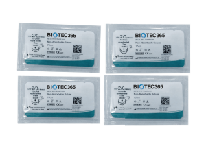 Braided polyester suture size 2.0