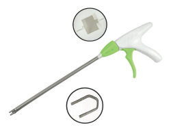 Automatic staple applicator for laparoscopy