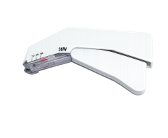 Disposable skin stapling instrument