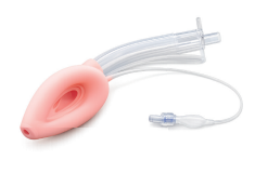 Laryngeal mask with integrated drainage tube
