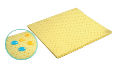 Protective surface sheet isolating contaminant fluids