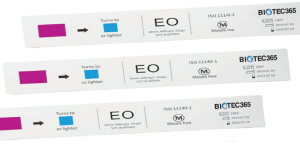 Sterilization indicator strip EO